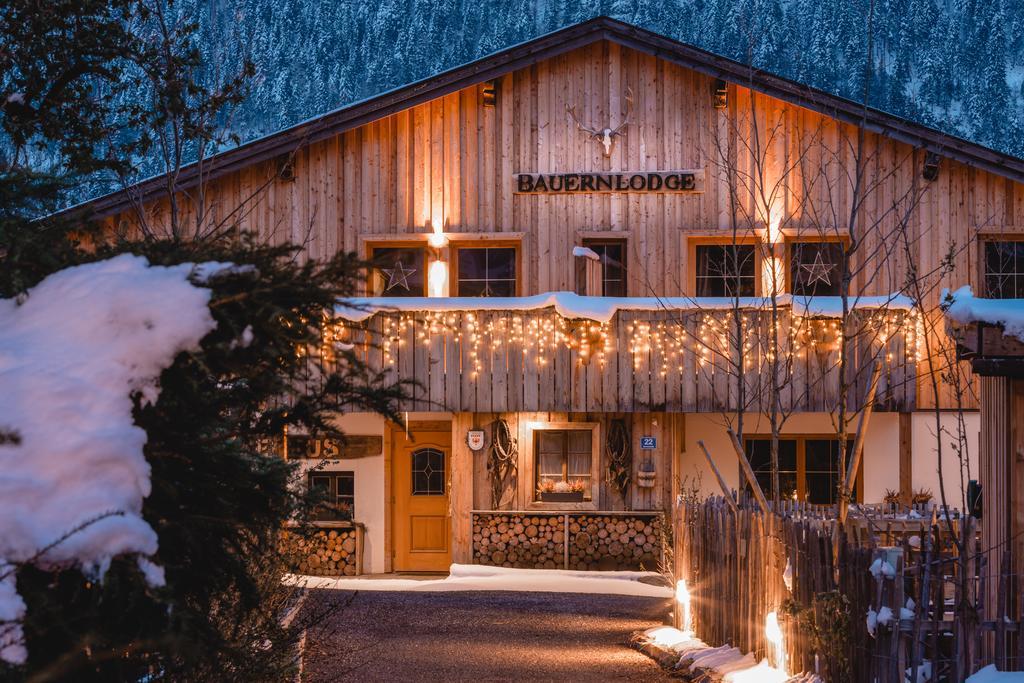 Bauernlodge Alpin Appartements Höfen Exterior foto