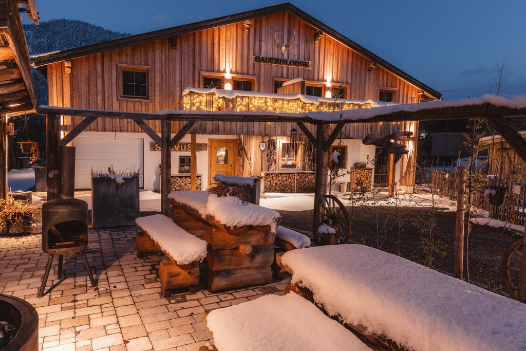 Bauernlodge Alpin Appartements Höfen Exterior foto