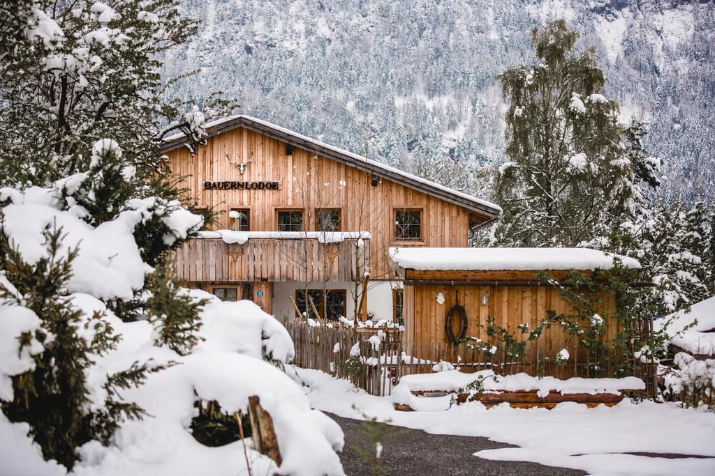 Bauernlodge Alpin Appartements Höfen Exterior foto