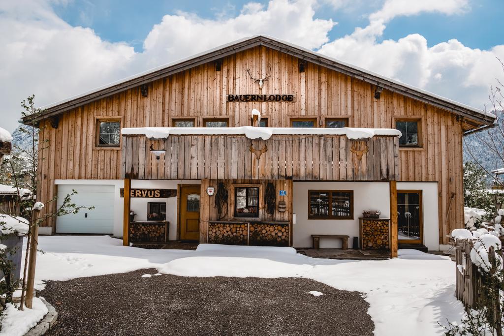 Bauernlodge Alpin Appartements Höfen Exterior foto