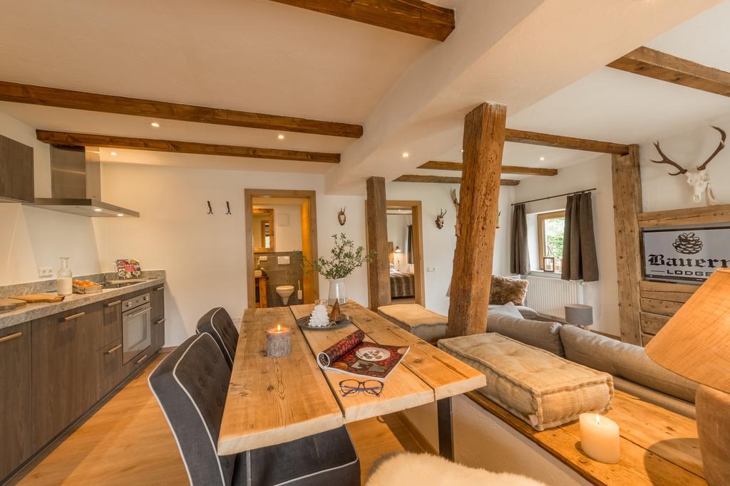Bauernlodge Alpin Appartements Höfen Exterior foto